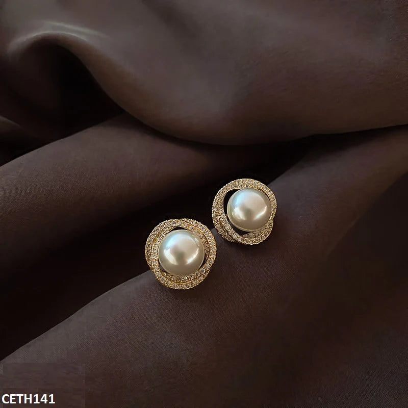 Synthetic Pearl Tops Pair