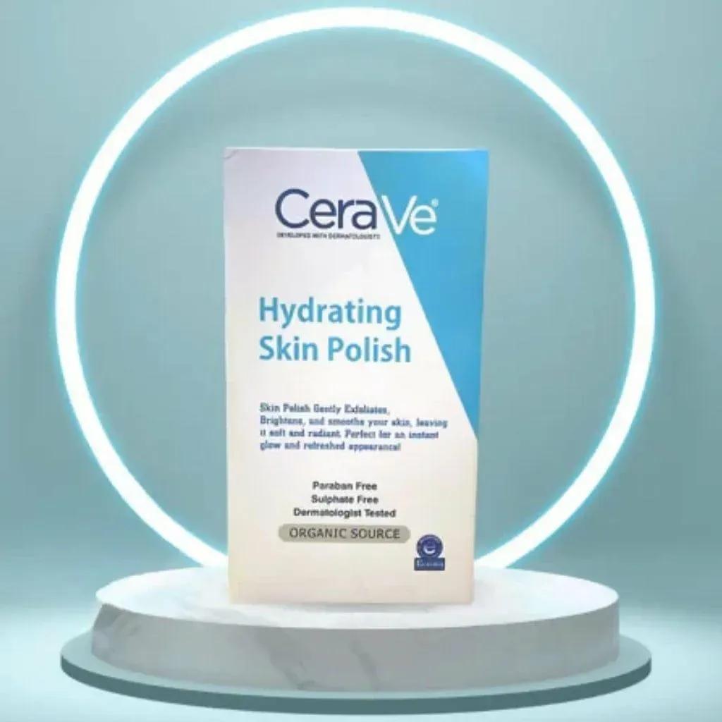 CeraVe Hydrating Skin Polish – Gentle Exfoliating & Hydrating Formula -Skin Polisher & Activator Set of 2