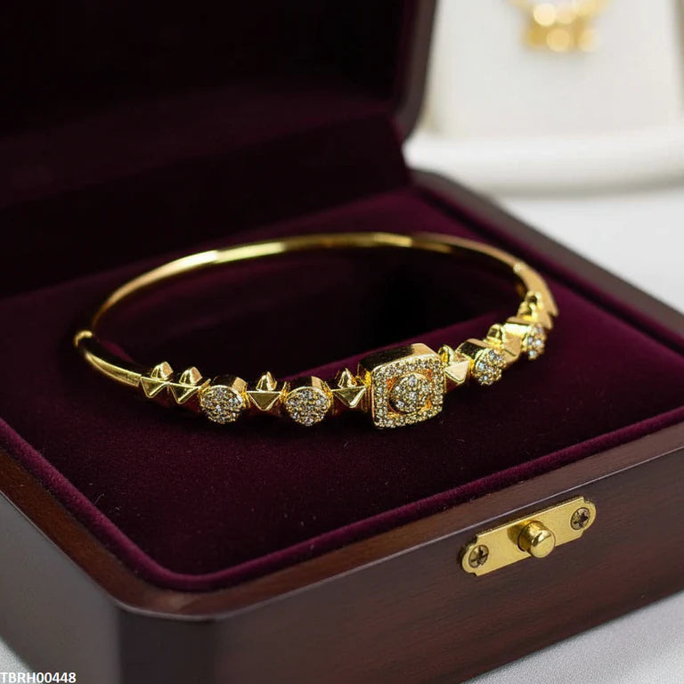 Square/Round Bracelet Openable |High quality Zircon|Copper Alloy (High Quality)